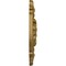 Ekena Millwork Southampton Ceiling Medallion (Fits Canopies up to 2 3/4"), Hand-Painted Gold, 16 3/8"OD x 1 3/4"P CM17SOGLS - alternate 4